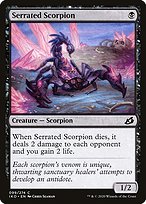 Serrated Scorpion (IKO-099) - common - Foil