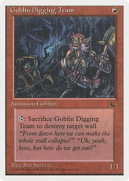 Goblin Digging Team (CHR-049) - common