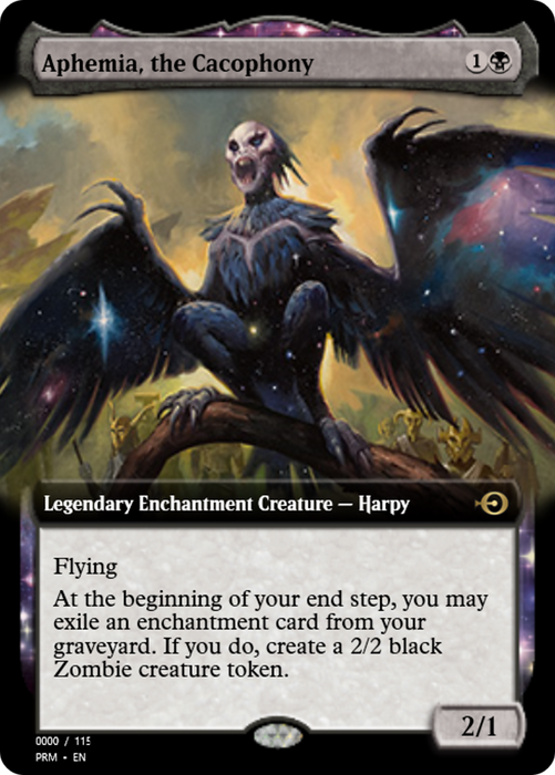 Aphemia, the Cacophony (PRM-79881) - rare: (enchantment) - Foil