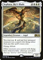 Sephara, Sky's Blade (M20-036) - rare - Foil