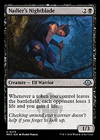Nadier's Nightblade (MH3-275) - uncommon
