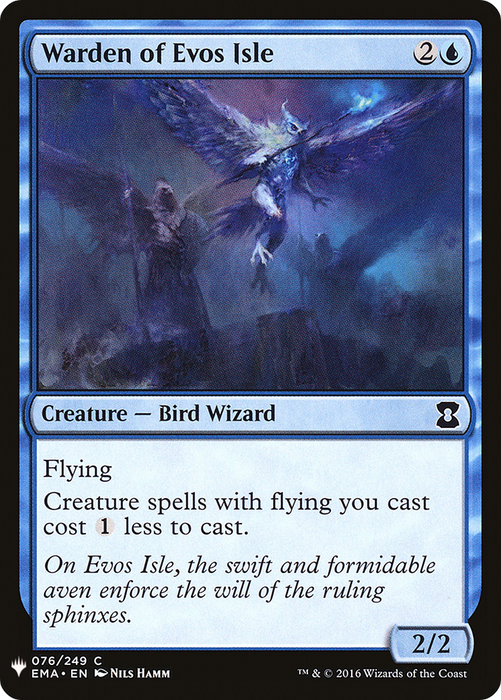 Warden of Evos Isle (LIST-EMA-76) - common