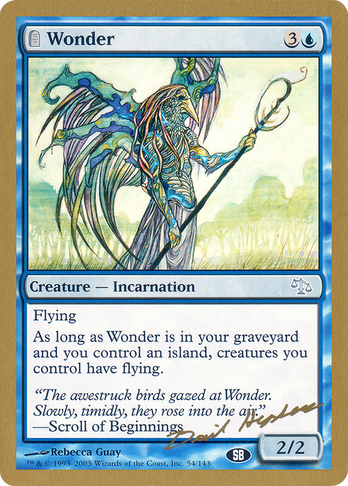 Wonder (WCD-DH54SB) - uncommon