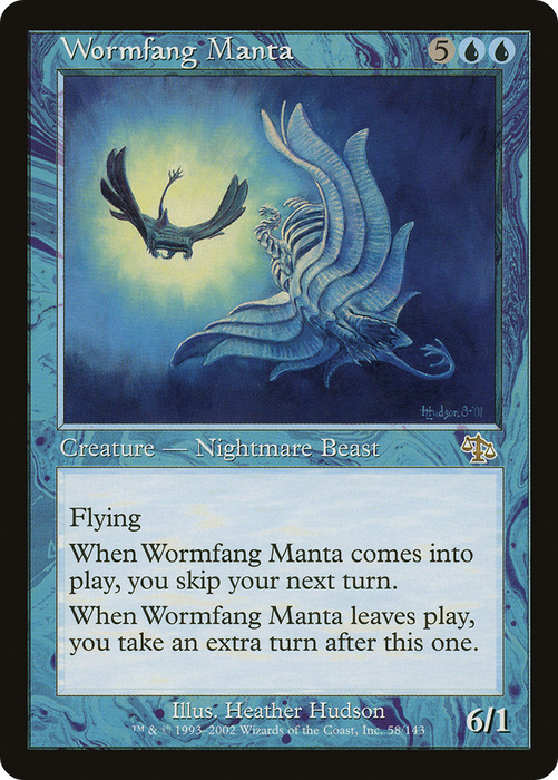 Wormfang Manta (JUD-058) - rare - Foil