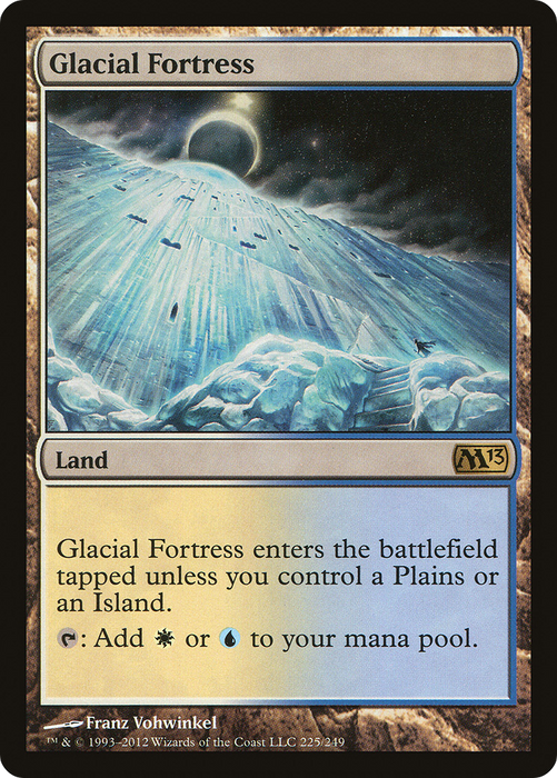 Glacial Fortress (M13-225) - rare - Foil