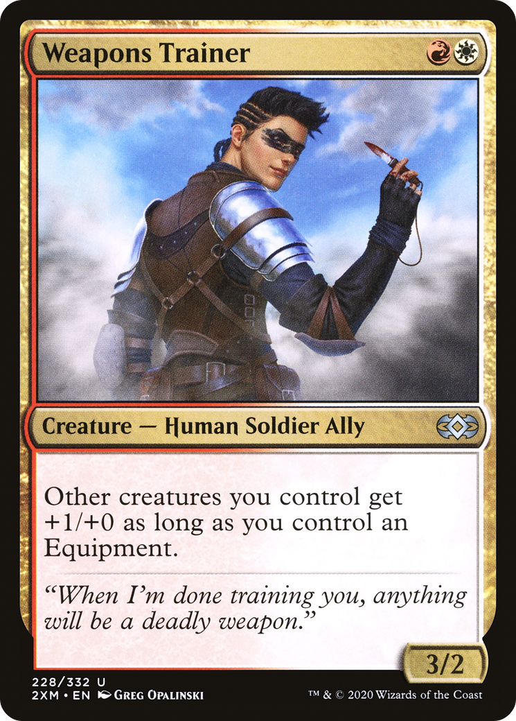 Weapons Trainer (2XM-228) - uncommon - Foil