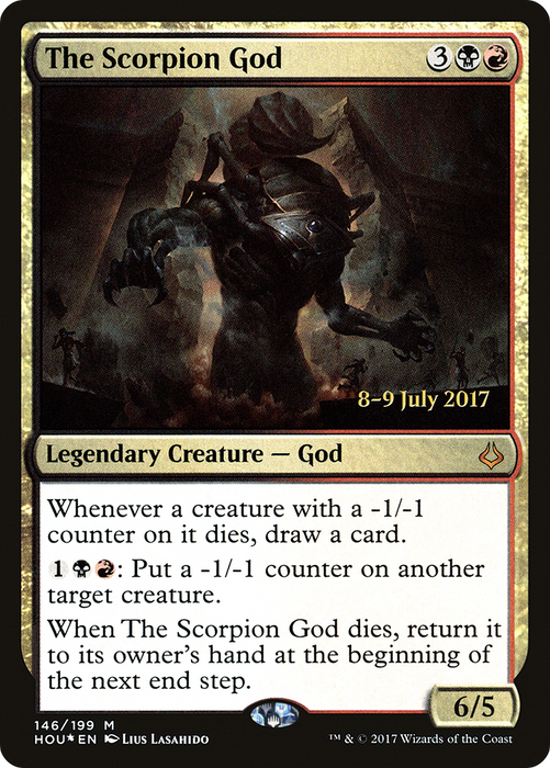 The Scorpion God (PRE-146S) - mythic - Foil