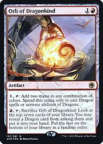 Orb of Dragonkind (AFR&-157A) - rare - Foil