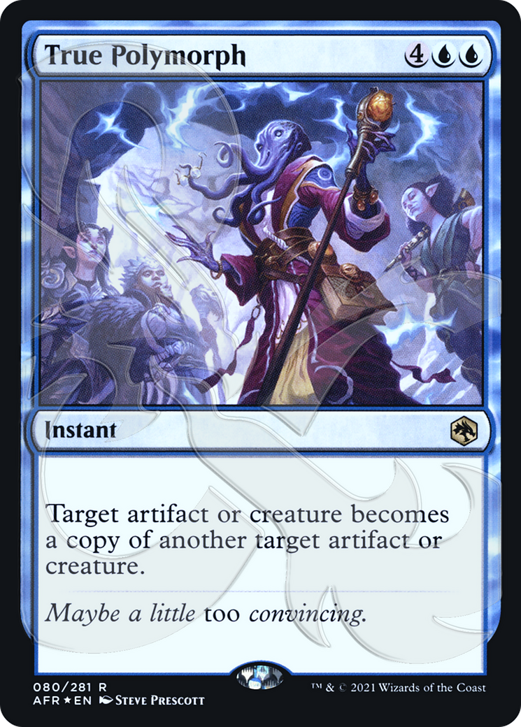 True Polymorph (AFR&-80A) - rare - Foil
