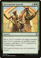 Incremental Growth (KTK-138) - uncommon - Foil