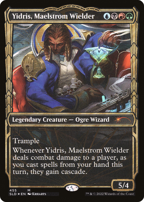 Yidris, Maelstrom Wielder (SLD-455) - mythic: (Showcase) - Foil