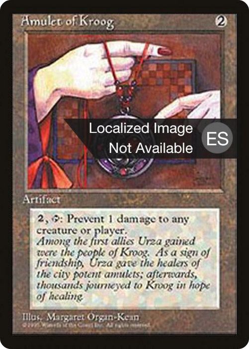 Amulet of Kroog (4BB-293) - common