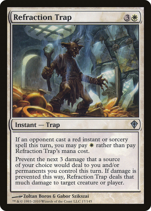 Refraction Trap (WWK-017) - uncommon - Foil