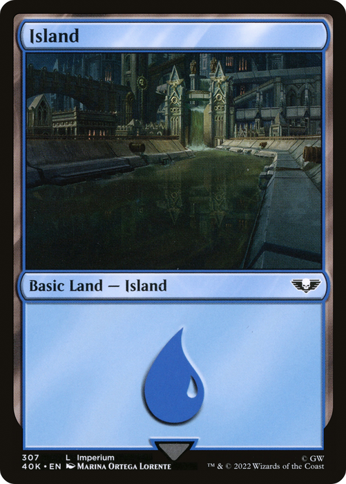 Island (40K-307) - common