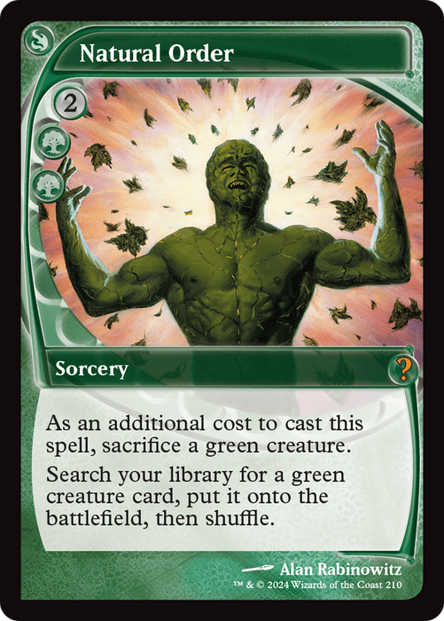 Natural Order (MB2-210) - mythic - Foil