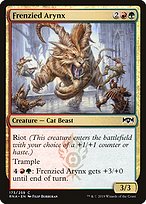Frenzied Arynx (RNA-173) - common - Foil