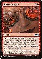 Act on Impulse (LIST-M15-126) - uncommon