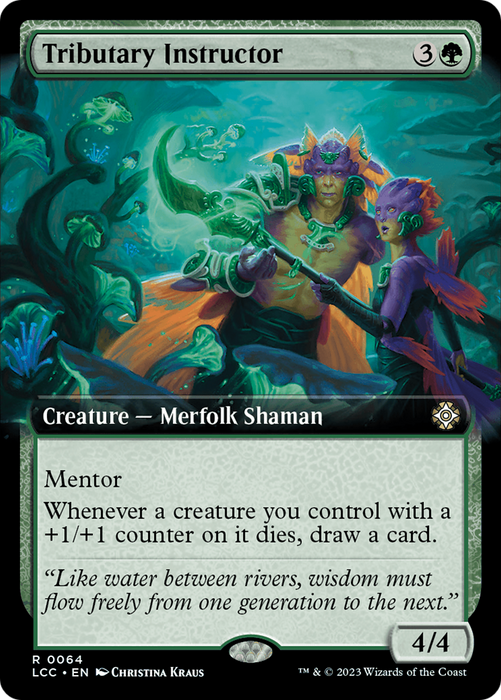 Tributary Instructor (LCC-064) - rare: (Extended Art)