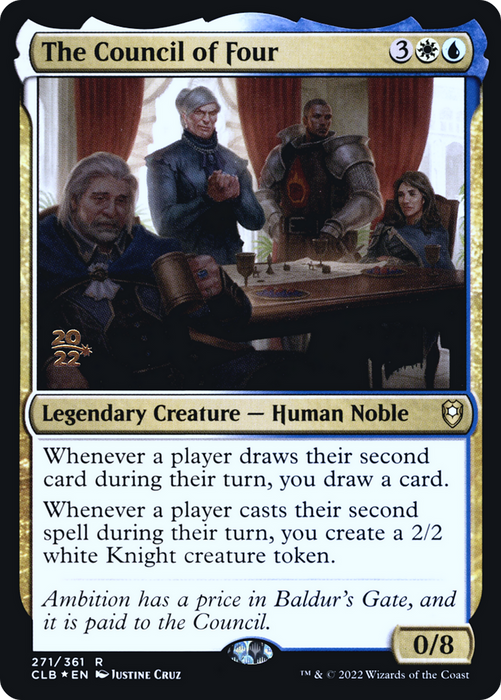The Council of Four (PRE-271S) - rare - Foil