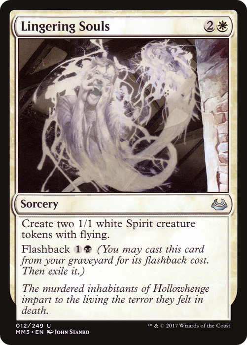 Lingering Souls (MM3-012) - uncommon