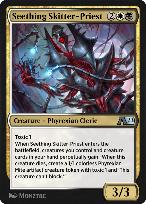 Seething Skitter-Priest (YONE-027) - uncommon