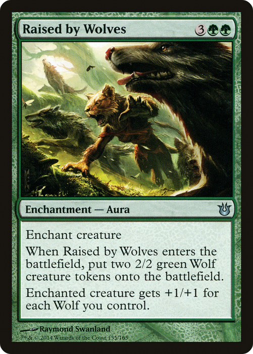 Raised by Wolves (BNG-135) - uncommon - Foil