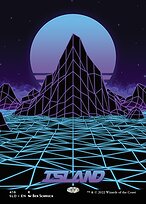Island (SLD-416) - rare (Borderless) - Foil