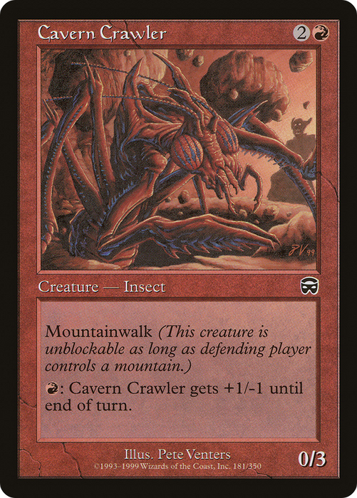 Cavern Crawler (MMQ-181) - common - Foil