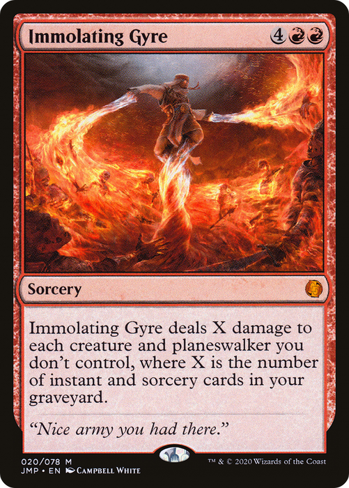 Immolating Gyre (JMP-020) - mythic