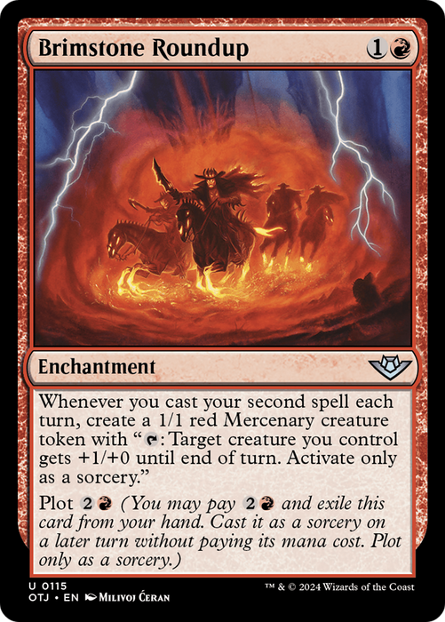 Brimstone Roundup (OTJ-115) - uncommon - Foil