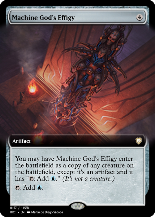 Machine God's Effigy (PRM-105844) - rare - Foil