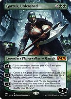 Garruk, Unleashed (M21-284) - mythic (Borderless) - Foil
