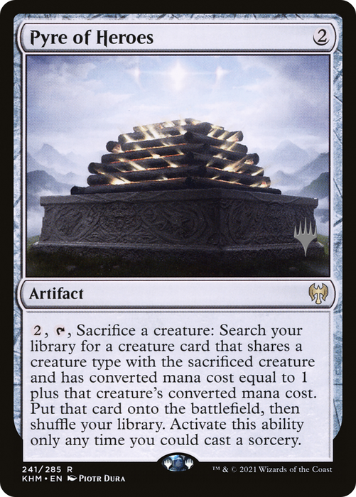 Pyre of Heroes (PPKHM-241P) - rare - Foil
