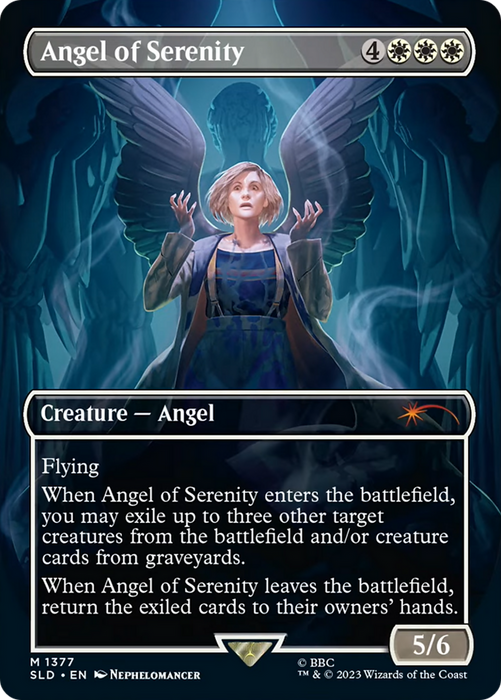 Angel of Serenity (SLD-1377) - mythic (Borderless)