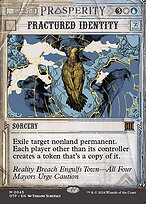 Fractured Identity (OTP-045) - mythic: (Showcase) (Borderless)