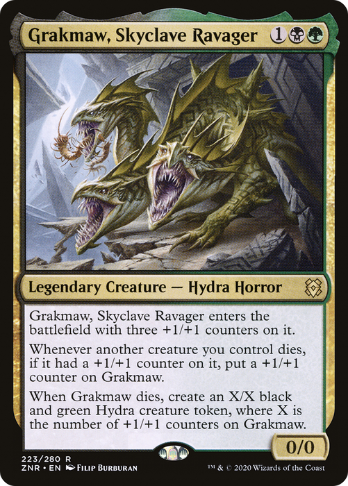 Grakmaw, Skyclave Ravager (ZNR-223) - rare