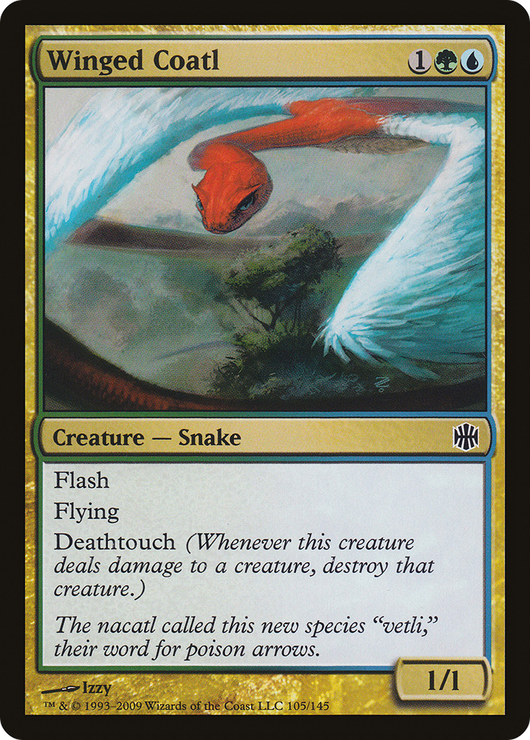 Winged Coatl (ARB-105) - common - Foil