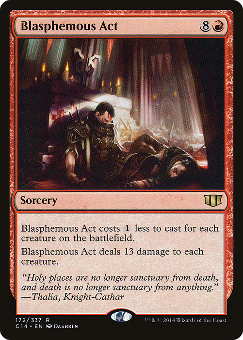 Blasphemous Act (C14-172) - rare