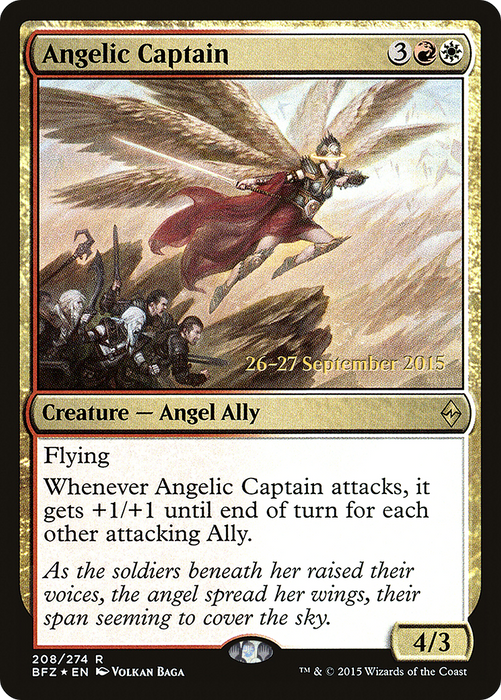 Angelic Captain (PRE-208S) - rare - Foil
