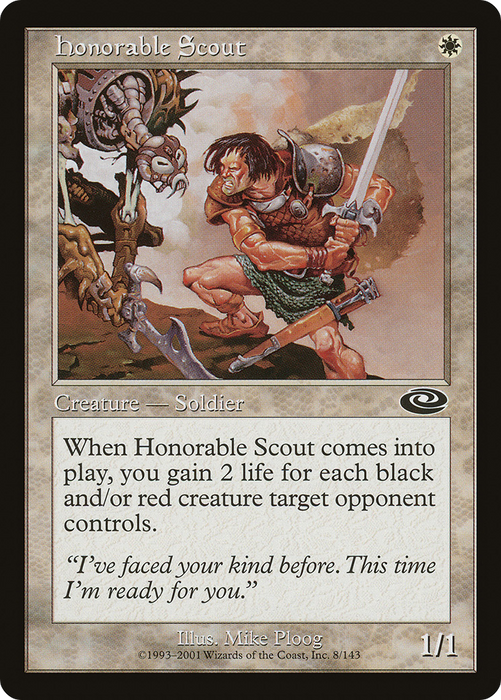 Honorable Scout (PLS-008) - common - Foil