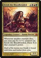 Kresh the Bloodbraided (V11-005) - mythic - Foil