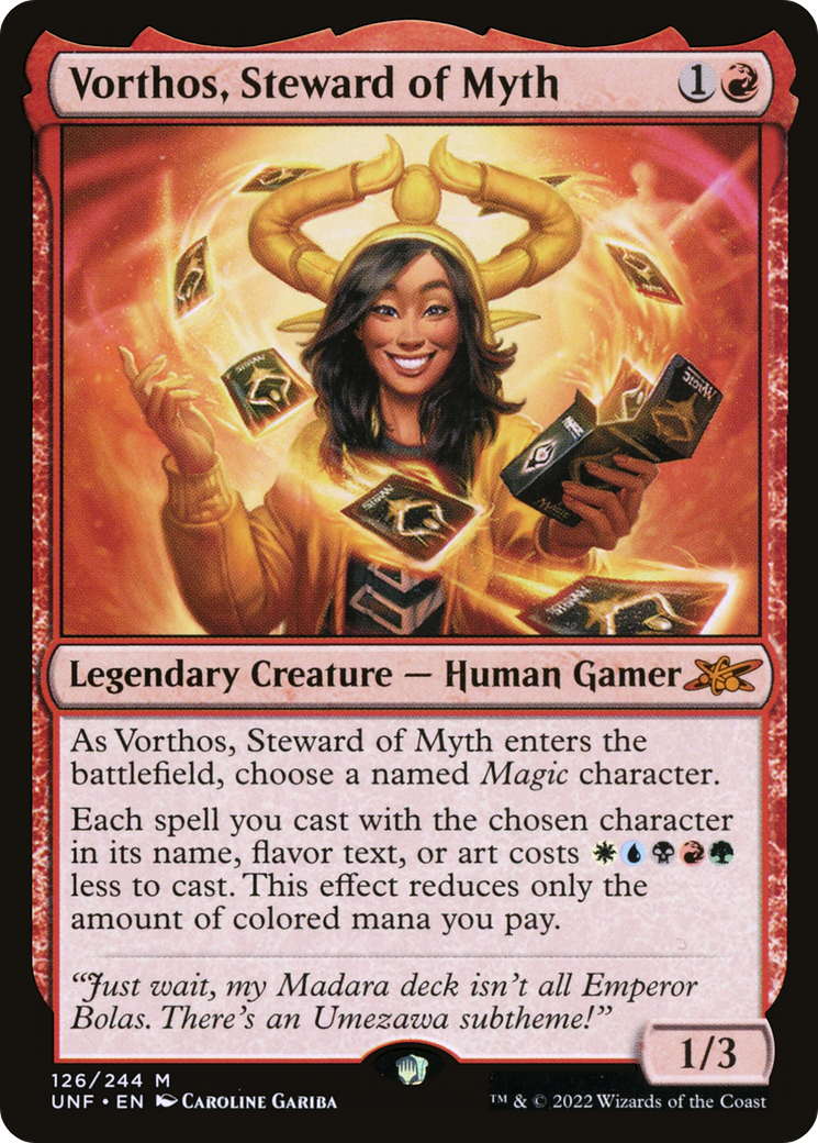 Vorthos, Steward of Myth (UNF-126) - mythic - Foil