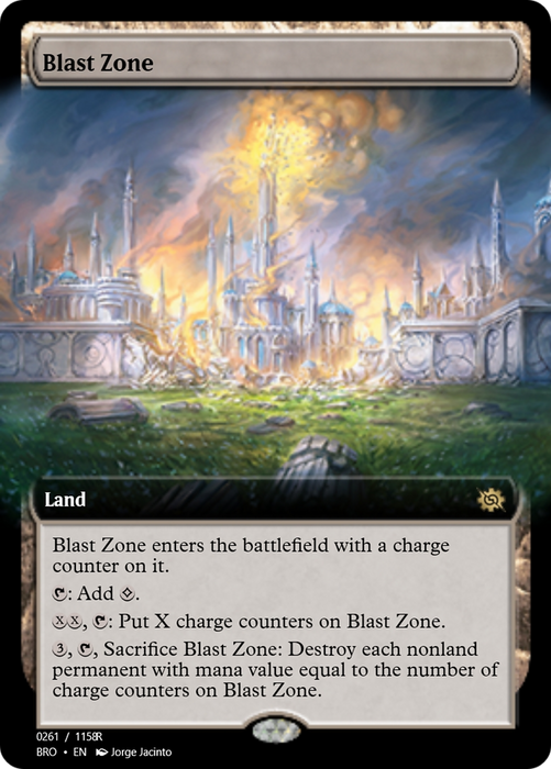 Blast Zone (PRM-105872) - rare