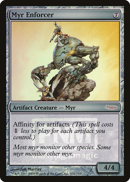 Myr Enforcer (FNM-002) - rare - Foil
