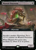 Bloated Processor (MOM-357) - rare: (Extended Art) - Foil