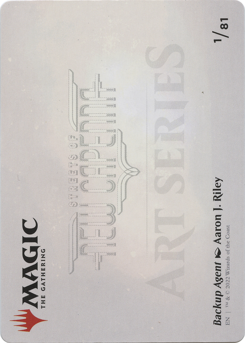 Backup Agent // Backup Agent (ASNC-001) - common (Borderless) - Foil