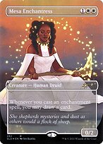 Mesa Enchantress (SLD-282) - rare (Borderless)