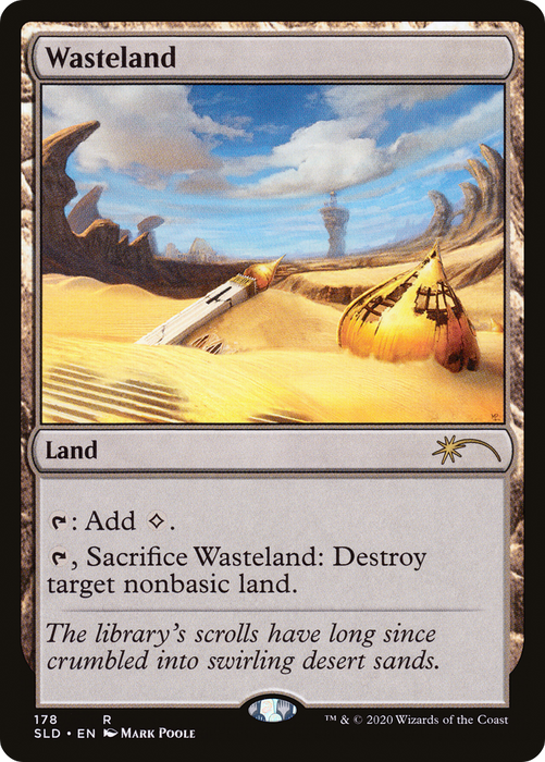 Wasteland (SLD-178) - rare - Foil