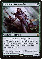 Llanowar Loamspeaker (DMU-170) - rare