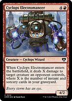 Cyclops Electromancer (CMM-212) - common - Foil